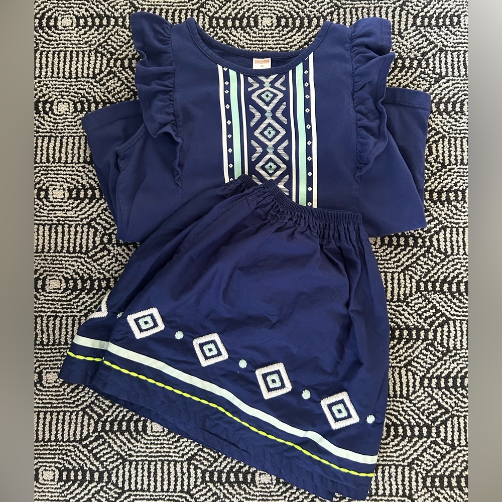 Gymboree Size 12 Top & Skirt Set